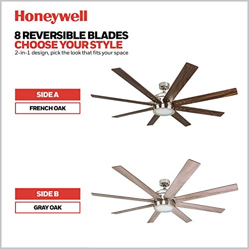 image for Honeywell Ceiling Fans Honeywell 50608-01 Xerxes Ceiling Fan with Remo