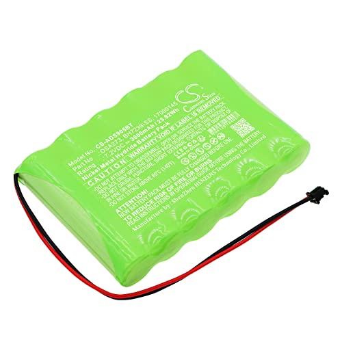 BCXY Battery Replacement for ADT ADT Impassa Wireless Alarm sys SCW9057G-433 OSA273 BH7236-SS 17000145 17000152