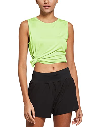 Image of baleaf Women's Workout Tank Tops Sleeveless Quick Dry Running Shirts Lightweight Loose Fit for Yoga Athletic Gym