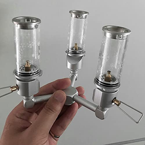 Baugger キャンプランプブタンガスランタンガーデンヤードホ