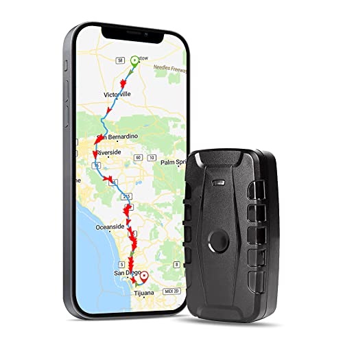 GPSit - GPS Tracker for Vehicles, Hidden GPS Tracker for Vehicles, Real Time GPS Tracker, Car Tracker Device with Weatherproof Case, Car GPS Tracker for Elderly, Teens, Investigations, & Businesses