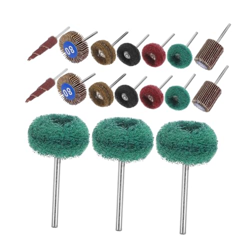 Meulage outils abrasifs pour perceuse avec 50 pièces à lamelles de ponçage