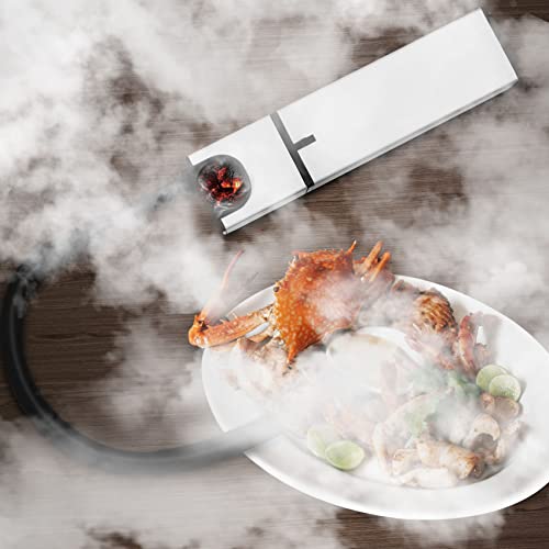 Handheld Cocktail Smoker-Includs Wood Chips-Smoke Infuser For Meat, Food，Drink,Cheese, Bbq Handheld Indoor Portable Smoking，Foodie Accessories Gift. #TOP2