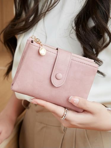 Simple Women'S Short Wallet Three Layer Large Capacity Double Zipper Card Holder Coin Purse-Qb347-Green4