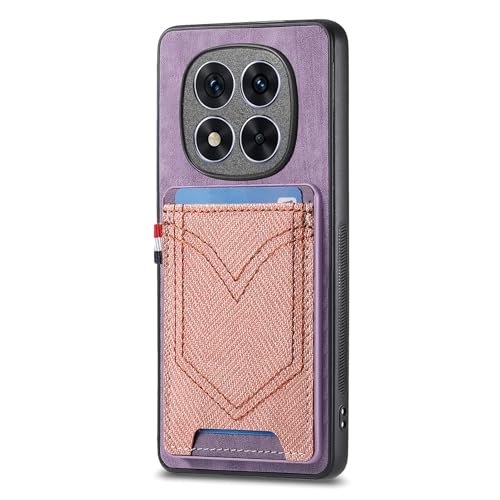 Jo[ Ή@ for Redmi Note 14 Pro Plus 5G EHbgJ[hXbg }Olbg 3 in 1 [PC+TPU+PU] h~Jo[ Purple