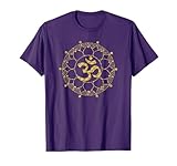 Sacred Gold Mandala Om | Spiritual Yoga Lover Gift Z000025