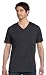 Bella + Canvas Womens 4.2 oz. V-Neck Jersey T-Shirt (3005) -DARK GREY -M
