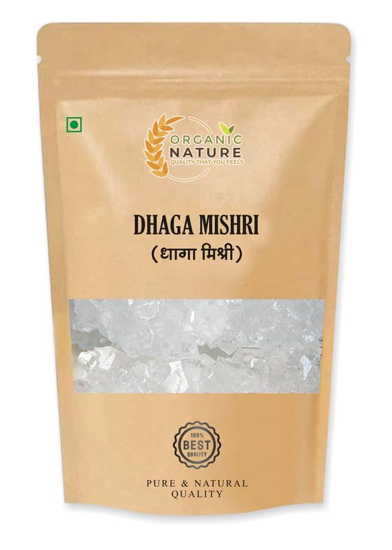 ORGANIC NATURE Dhaga Mishri|Thread Crystal (900 Gram)
