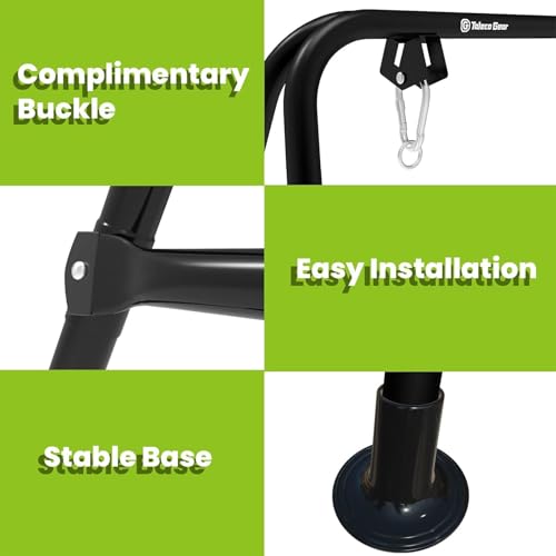 Taleco Gear Swing Stand, Max Load 330lbs, Heavy Duty ,Outdoor or Indoor Hanging Hammock Chair Stand only,Hammock Chair not Include(Black) by G TALECO GEAR - Image 5