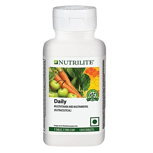 Nutrilite Daily Pack of 120 Tablets With Omega 3 60 Softgel : Amazon.in ...