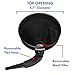 Automotive Flex Funnel with Hose | Wide Mouth Flexible Oil Funnel for Automotive Use - Gas, Transmission Fluid, Car Fuel, Oil Change (Black + Blue)