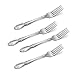 Oneida Wordsworth Set of 4 Dinner Forks, Silver