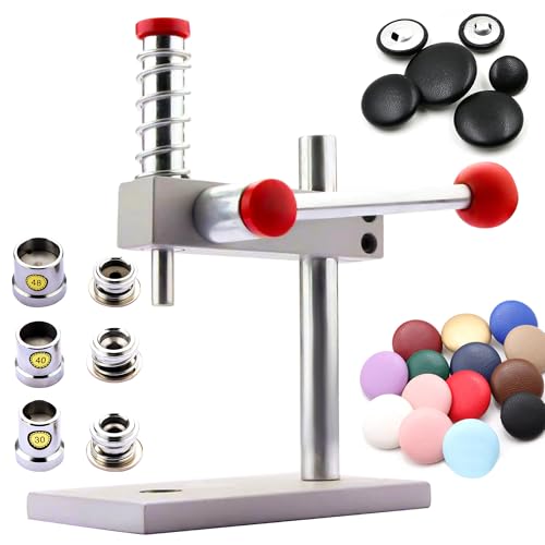 LYNDA Fabric Button Maker with 30/40/48mm Dies