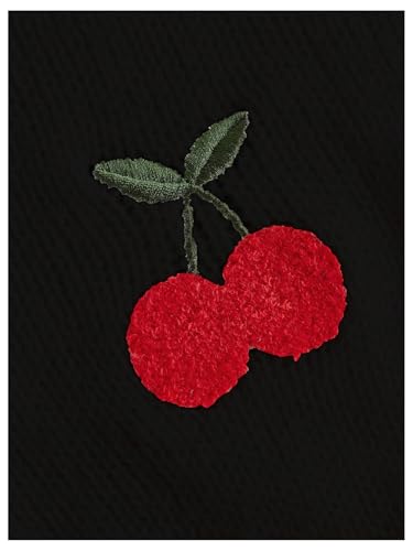 Verdusa Women's Plus Size Cardigan Sweaters Cheery Print Long Sleeve Open Front Fall Cardigan3