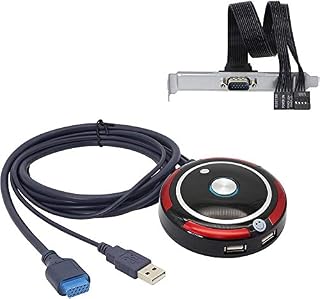 External PC Power Button,Desktop PC Power Button Computer Case Reset Switch External Remote Case Motherboard On/Off Button with Two USB and Audio Ports-160CM