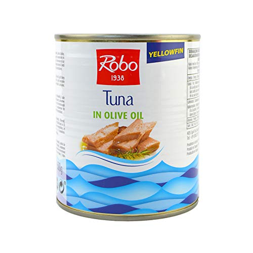 Gr 800 Tonno A Tranci In Olio D' Oliva A Filetti Prima Scelta Trancetti Tuna Fish In Olive Oil Thunfish