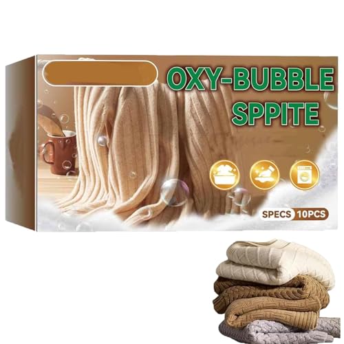 Sweater Revive Tablets – Anti-encogimiento, suéter de lana restaurador de encogimiento, suéteres antiencogimiento revive tabletas efervescentes, remojo suave para lavar a mano, fibras de punto de