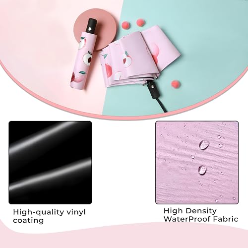 Image of Kraptick Printed Travel Umbrella for Rain, UV, Wind Proof, Water-Proof Umbrella for Men /Women /Boys /Girls /Kids (UMBR-02)
