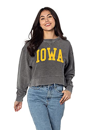 Image of chicka-d NCAA womens Corded Boxy Pullover