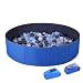 Ball Pit for Kids / Baby Play Yard / Ball Pool / Baby Playpen / Fence for Baby, Folding Portable, No Need Inflate, More Than 12 Sq.ft Play Space, Two Color(Blue)