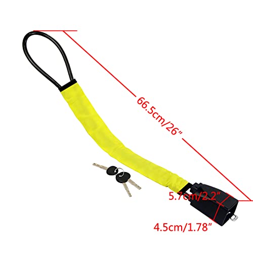 Kaycentop Steering Wheel Lock Seat Belt Lock Security Anti-Theft Handbag Lock Fit Most Cars Vehicle Suv Golf Cart #TOP4