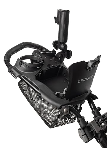 CR-7 Deluxe 3 Wheel Golf Trolley - Neat Cube Folding - Image 3