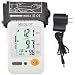 Blood Pressure Monitor Upper Arm, 120 Reading Memory, 4 Users, Fully Automatic Blood Pressure Monitor Large Cuff (11.8-16.5"), Upper Arm Cuff, BP Meter with Large LCD Display, Case & Adapter Included