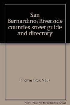 Paperback San Bernardino/Riverside Counties Street Guide and Directory Book