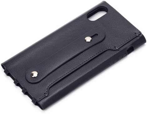 iphonexr For PU Leather Case with Grip Band, Black PG – 18ypu01bk