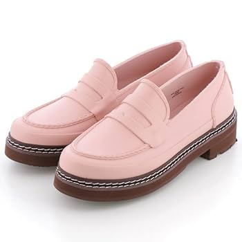 HUNTERローファー 美品　22 美品 HUNTER ローファー レインシューズ 黒 22cm - メルカリ