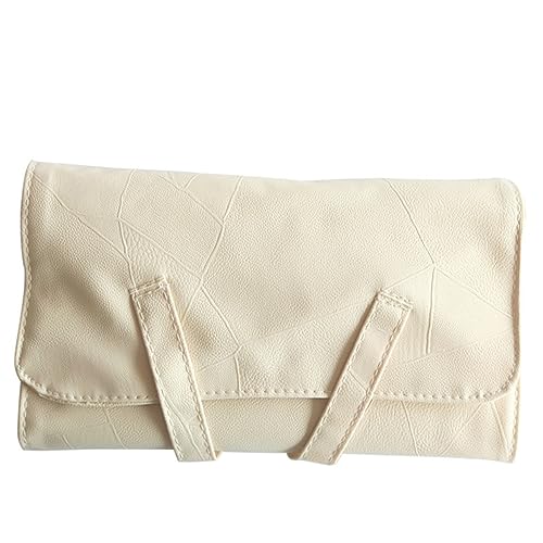 MUSISALY 個 化粧品 交換用 バイアル ポーチメイクブラシ チークブラシ 携帯用化粧 ファンメイク メイク 実用的な化粧 Beige
