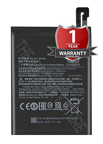 Image of THE BATTERY STORE Orignal Battery for Xiaomi MI Note 6 Pro Battery with 1 Year Warranty (for BN48)