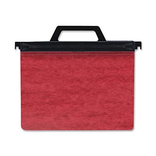 ACCO Fichário expansível para pendurar impressora a laser de 3 furos, 21 x 28 cm, vermelho (55261)
