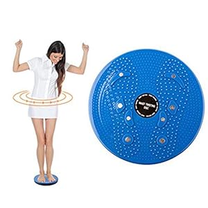 TRIXES Torsion Twist Board Disc- Gewichtsverlies Aërobe Oefening Fitness en Spiertoning Hulp – Kleur Blauw – Trim Heupen, Abs en Dijen – Home Gym Essentieel Accessoire