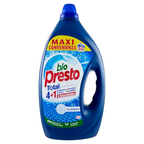 Fragranza classica, elimina efficacemente tutti i tipi di macchie, anche le più ostinate.