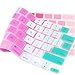 Lucocia 2PCS Silicone Keyboard Cover Skins,US Version for 14