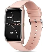 FITVII Fitness Tracker, Heart Rate Blood Pressure Monitor Activity Tracker, 1.57'' Touch Screen C...