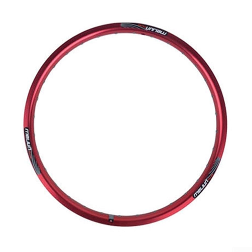 Performance fokussierte Aluminiumlegierung Felge für 20 Fahrräder, 32-Loch-Design, Rot