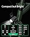 TOWILD Urban mini Bike Lights for Night Riding Bike Light Set Compatibility with Brompton,800 Lumens Bike Front Light USB-C Rechargeable Waterproof Bicycle Headlight