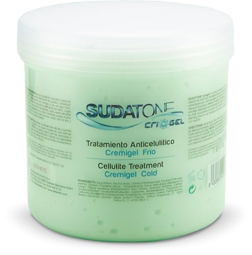 Tratamiento Anticelulítico Criogel 500 ml. Trata la Celulitis, la Obesidad localizada y Generalizada. Sesación de frio, cremigel Sudatone Cryogel | Diet Esthetic