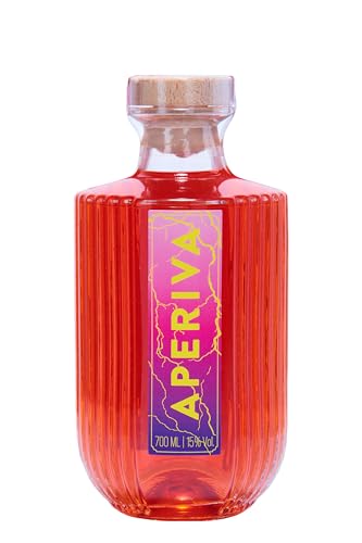 Skin Gin | Aperiva | Mit natürlichen Zutaten | Fruchtiger Rhabarber, feine Bitterorange und milde Kräuter | 15% vol. | 700ml