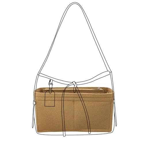 Organiseur de sac à main pour femme : insert en feutre pour sac fourre-tout