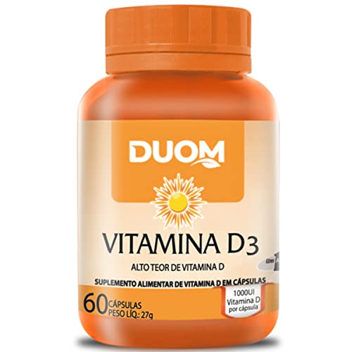Vitamina D 60cps (1 ao dia) Duom