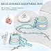 My First Blue Rosary and Keepsake Box, Catholic Baptism Gift for Baby Boy, Christening Set from Godparents, First Communion Rosary, Baby Shower Keepsake Box, Religious Boy Baptism Gifts