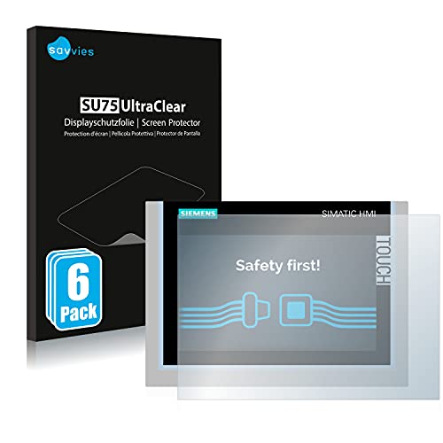 Savvies (6 Pezzi) Pellicola Protettiva Per Getac T800 | Trasparente, Anti Graffio, Touch Compatibile