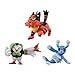 JINGMAI Pokemon Anime Sol Y Luna Torraca Dartrix Brionne Figura De Acción Modelo Colección Regalos Juguetes para Niños