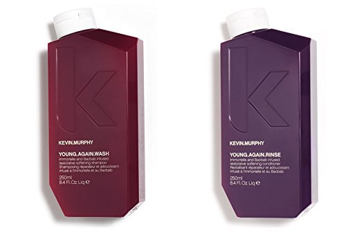 KEVIN MURPHYYoung Again Wash and Rinse combo set 250 ml/8.45 Fl Oz Liq. each