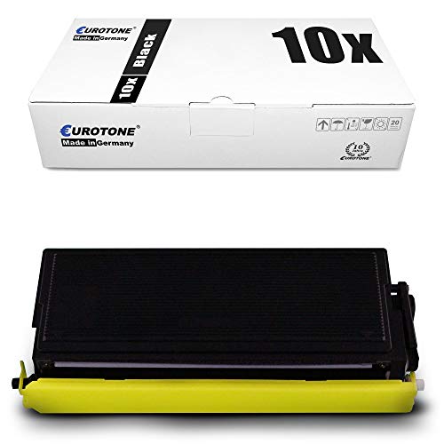 Toner TN6600 Eurotone 10x compatible pour Brother HL 1030 1200 1430 noir