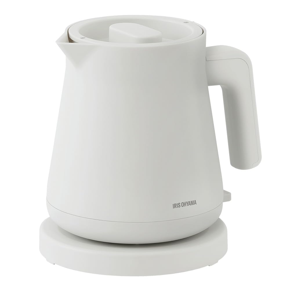 Amazon | 【転倒湯漏れ防止】アイリスオーヤマ 電気ケトル 800ml