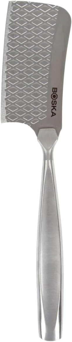 Boska 307097 Cheese Knife, Stainless Steel, 8.7 x 1.6 x 0.3 inches (22 x 4 x 0.9 cm), Hard Cheese Hatchet Knife, Monaco+